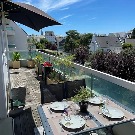 Lägenhet Et Terrasse Port Du Pouliguen Le Pouliguen