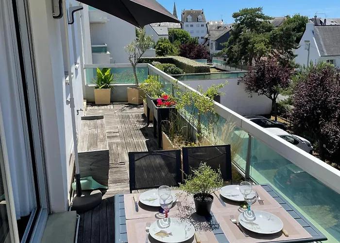 Et Terrasse Port Du Pouliguen Apartamento